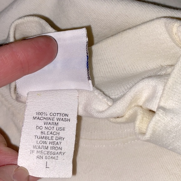 Mens Vintage Oakley T-shirt 90s single stitch crew neck white embroidered logo L - Picture 6 of 7